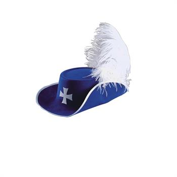 CAPPELLO D'ARTAGNAN BLU