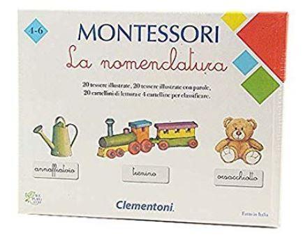 MONTESSORI - LA NOMENCLATURA