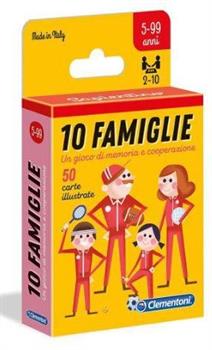 GIOCO DI CARTE 10 FAMIGLIE