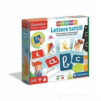 MONTESSORI LETTERE TATTILI