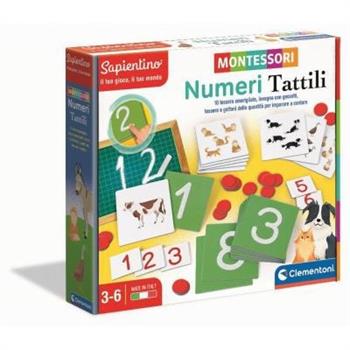 SAPIENTINO MONTESSORI: NUMERI TATTILI