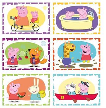 6 CUBI PEPPA PIG