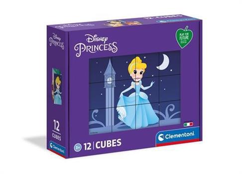 12 CUBI PRINCIPESSE DISNEY