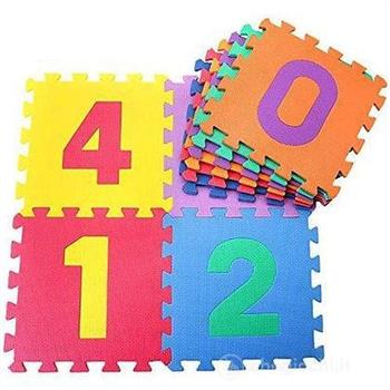 PUZZLE EVA NUMERI 10PZ 30X30