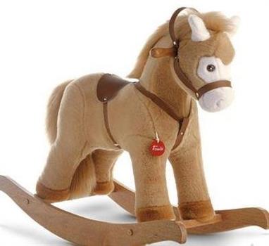 CAVALLO A DONDOLO BEIGE