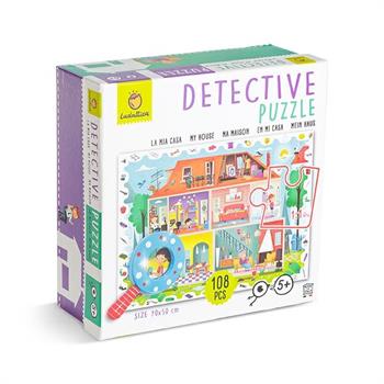 108 PZ DETECTIVE PUZZLE LA MIA CASA