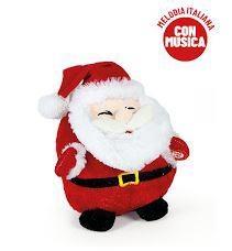 BABBO NATALE MUSICALE 23 CM