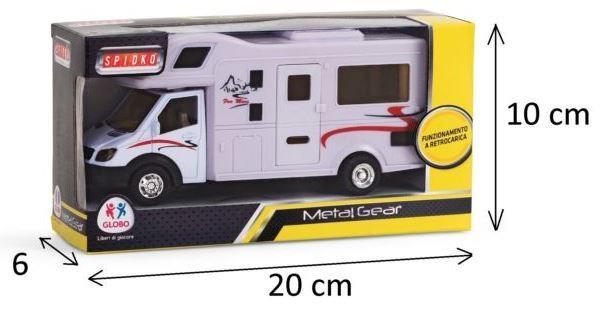 CAMPER DIE CAST A RETROCARICA