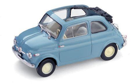 AUTO FIAT 500 BLU 1/43