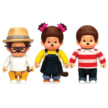 MONCHHICHI 3 PERSONAGGI