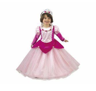 COSTUME PRINCIPESSA ROSELLINA 2 ANNI