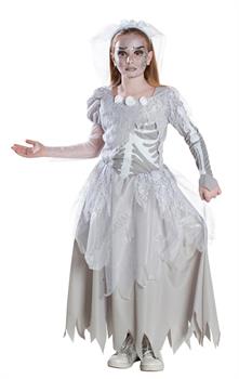 COSTUME DEAD BRIDE BAMBINA 7/8 ANNI