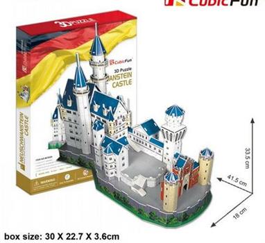 PUZZLE 3D CAST. NEUSCHWANSTEIN