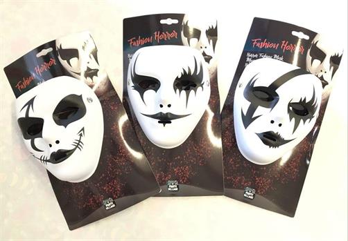 MASCHERA FASHION HORROR ADULTO ASSORTITE