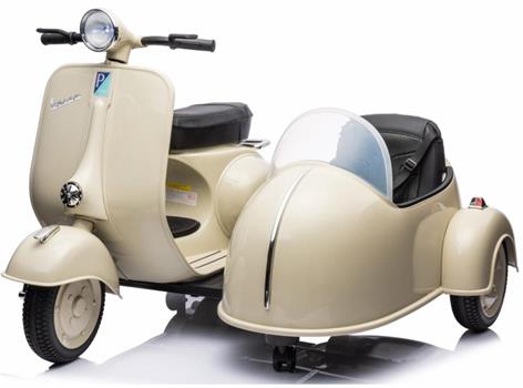 VESPA SIDECAR 1955 12V BIANCA