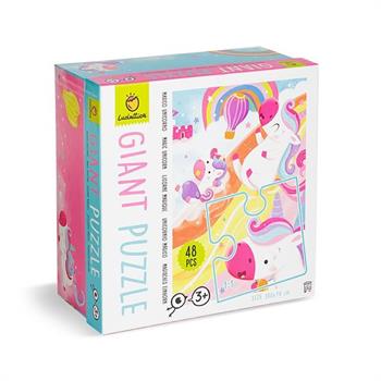 GIANT PUZZLE 48 PEZZI MAGICO UNICORNO