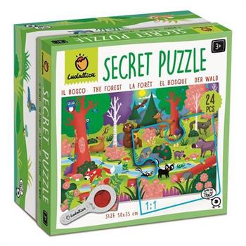 SECRET PUZZLE 24 PEZZI IL BOSCO