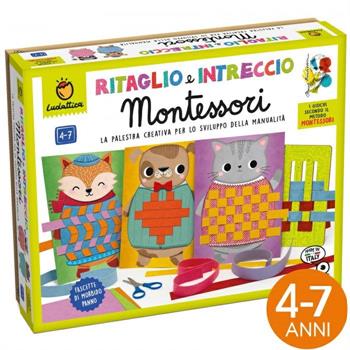 MONTESSORI RITAGLIO E INTRECCIO