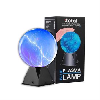 LAMPADA PLASMA BLU 5 POLLICI