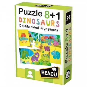 PUZZLE 8+1 DINOSAURI