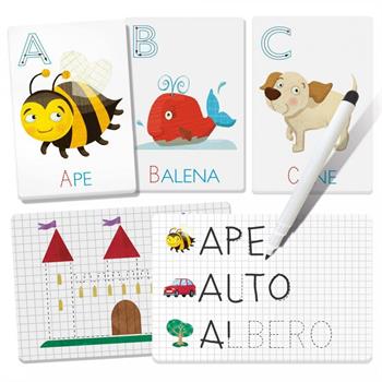 FLASHCARDS LAVAGNETTE LEGGO E SCRIVO