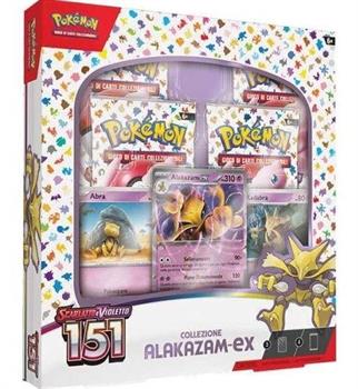 POKEMON 151 COLLEZIONE ALAKAZAM EX