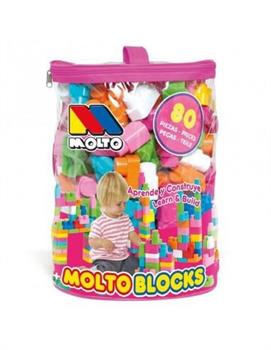 SACCA BLOCCHI 80 PZ ROSA