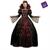 COSTUME VAMPIRA DELUXE TAGLIA XL