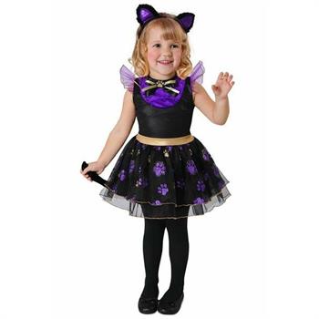 COSTUME GATTINA VIOLETTA 3/4 ANNI