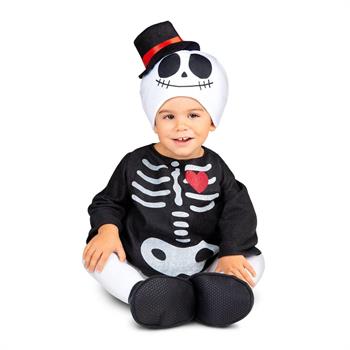 COSTUME PICCOLO SCHELETRO 3-4 ANNI