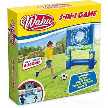 WAHU GONFIABILE 5 GIOCHI IN 1