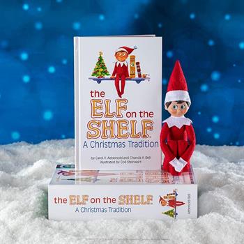 LIBRO + PERSONAGGIO ELF ON THE SHELF LUI