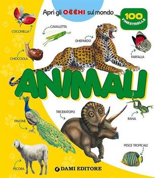 LIBRO ANIMALI 100 FINESTRELLE