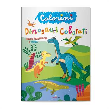 LIBRO COLORINI DINOSAURI