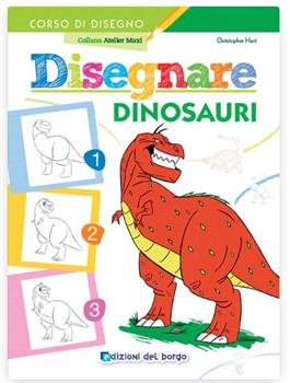 LIBRO DISEGNARE DINOSAURI