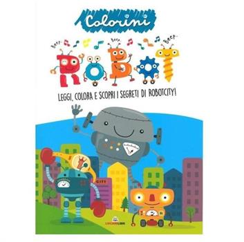 LIBRO COLORINI ROBOT