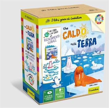 LIBRO CHE CALDO SULLA TERRA + GIOCO