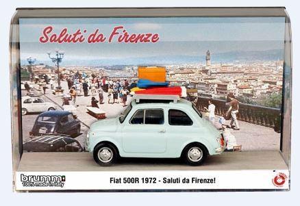 AUTO FIAT 500R SALUTI DA FIRENZE! 1/43