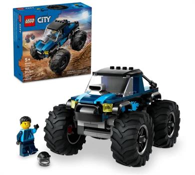 CITY MONSTER TRUCK BLU