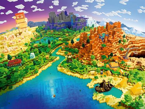 1500 PZ IL MONDO DI MINECRAFT