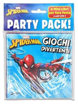 LIBRO SPIDERMAN PARTY PACK