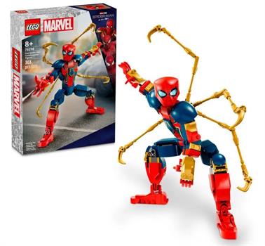 MARVEL IRON SPIDERMAN PERSONAGGIO COSTRUIBILE