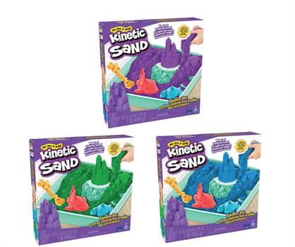 KINETIC SAND PLAYSET CASTELLI DI SABBIA