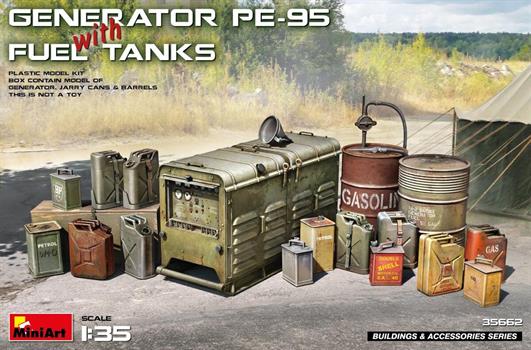 SET GENERATORE PE-95 + TANICHE KIT 1/35