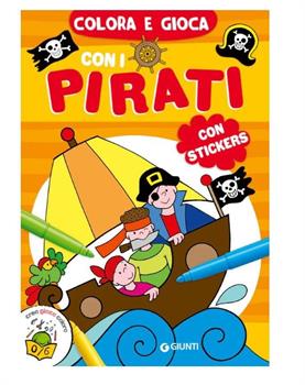 ALBUM COLORA E GIOCA CON I PIRATI