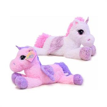 UNICORNO PELUCHE SDRAIATO CM 80