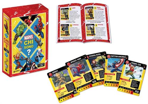 LIBRO + CARTE MARVEL CHI SONO?