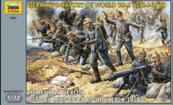 SOLDATI GERMAN INFANTRY 1914-1918 1/72