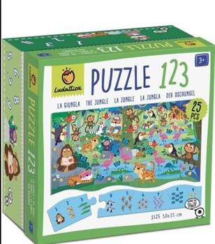 PUZZLE 25 PZ 123 LA GIUNGLA