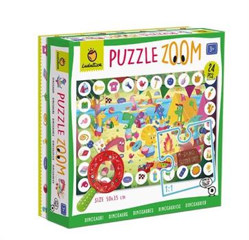 PUZZLE ZOOM 24 PZ DINOSAURI